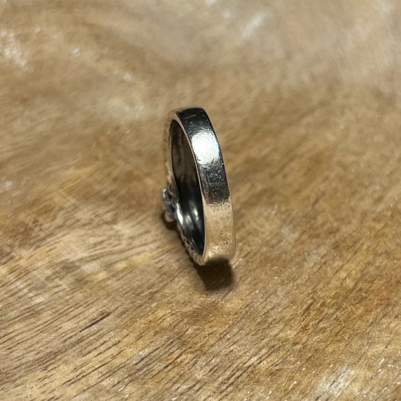 Cross 925 Sterling Silver Ring - Picture 10 of 12